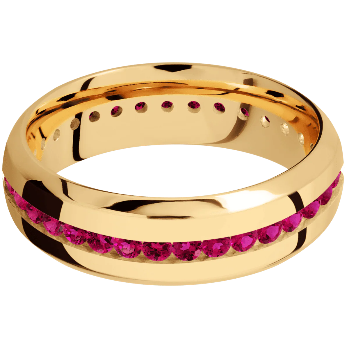 14K Yellow Gold + Polish , Polish Finish - Image 3