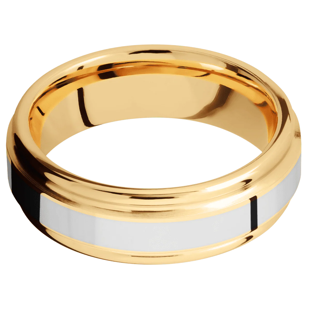 14K Yellow Gold + Polish , Polish Finish - Image 3