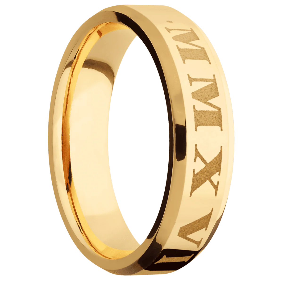 14K Yellow Gold + Polish , Polish Finish