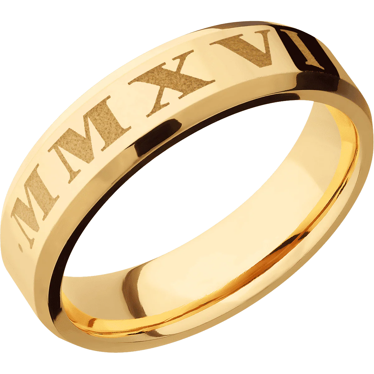 14K Yellow Gold + Polish , Polish Finish - Image 2