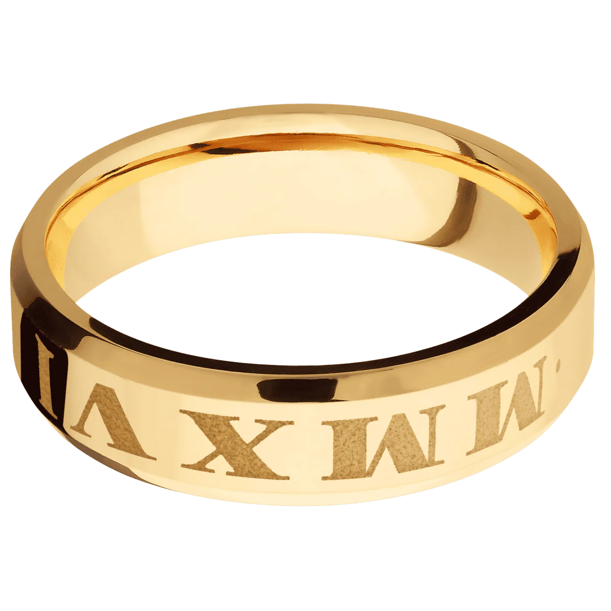 14K Yellow Gold + Polish , Polish Finish - Image 3