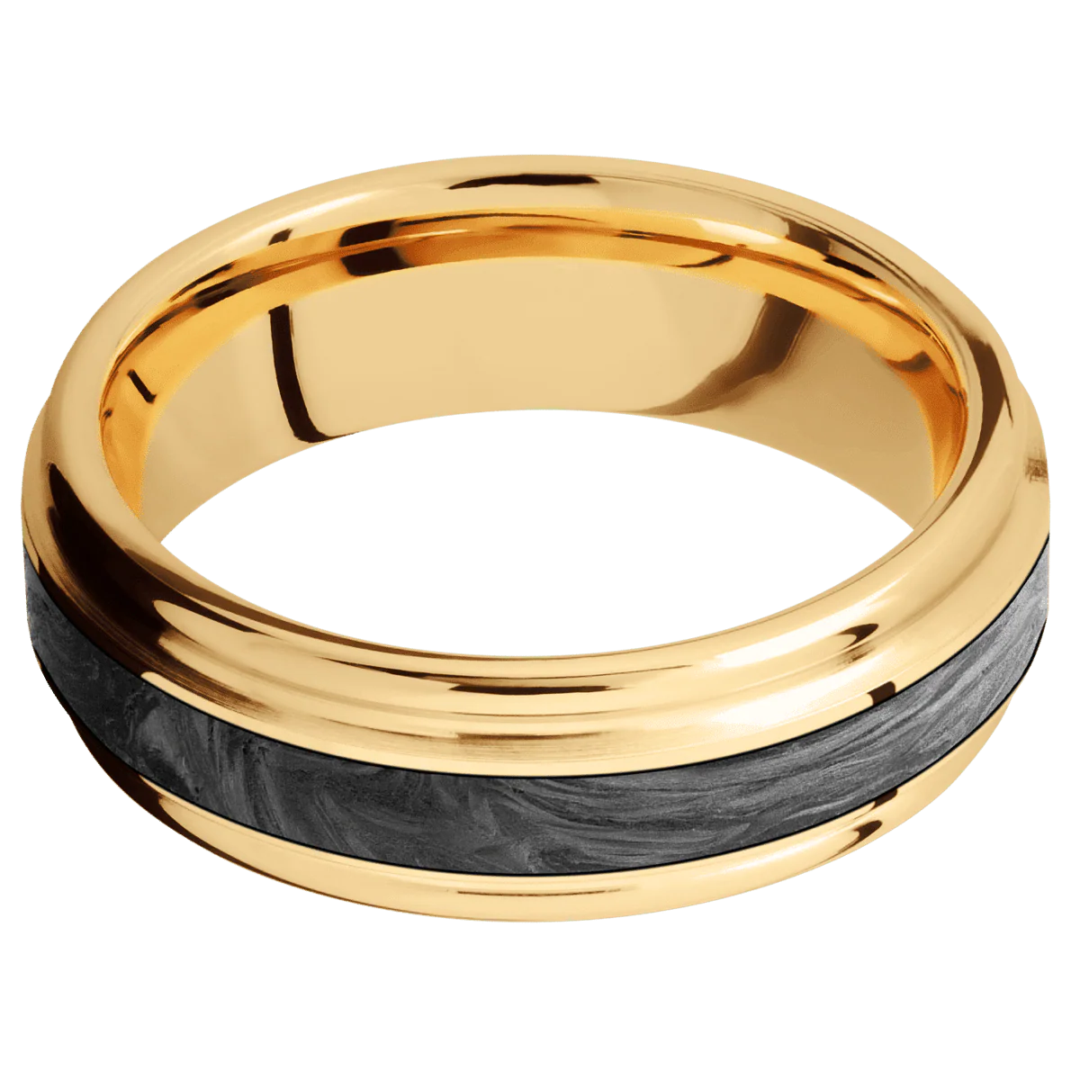 14K Yellow Gold + Polish , Polish Finish - Image 3