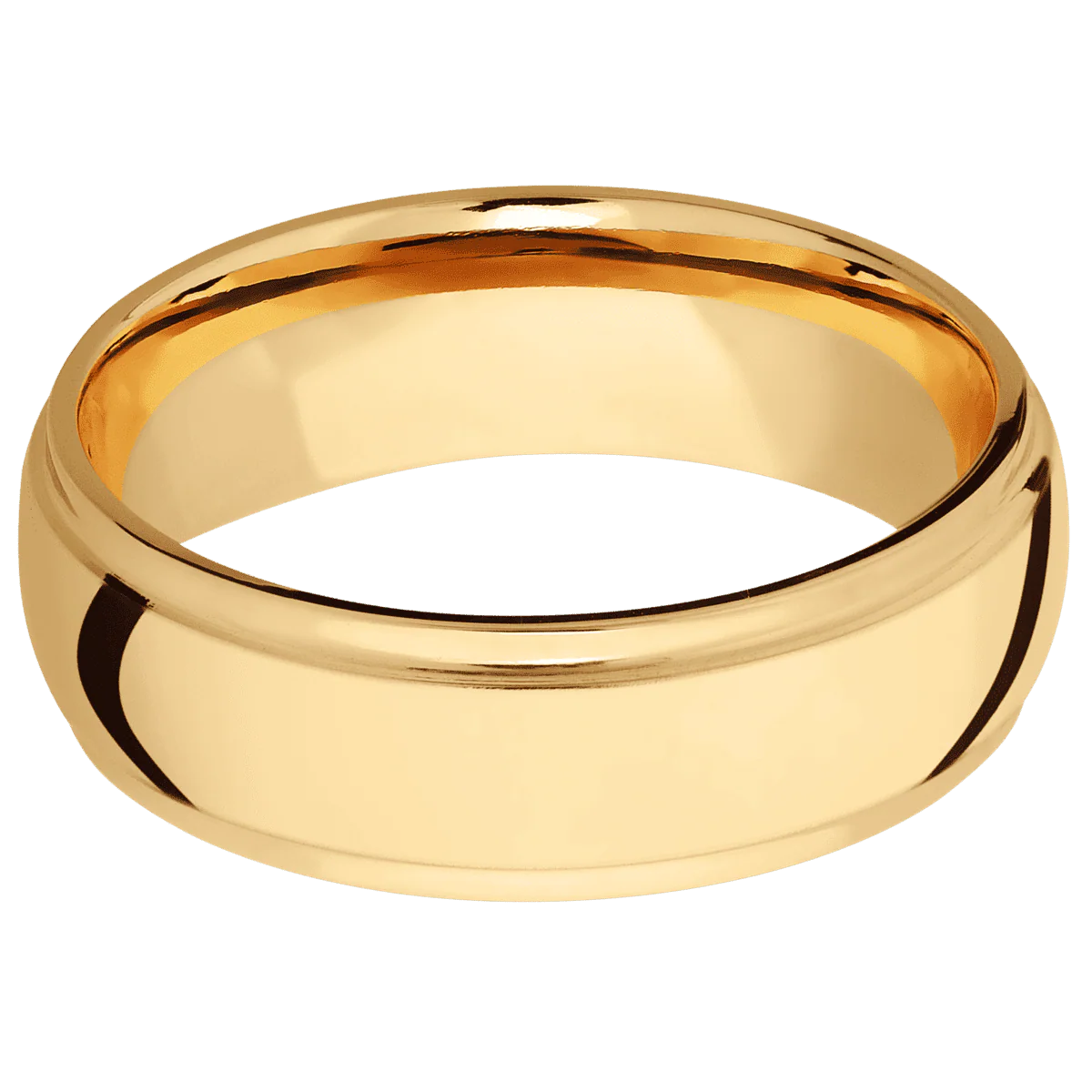 14K Yellow Gold + Polish , Polish Finish - Image 3