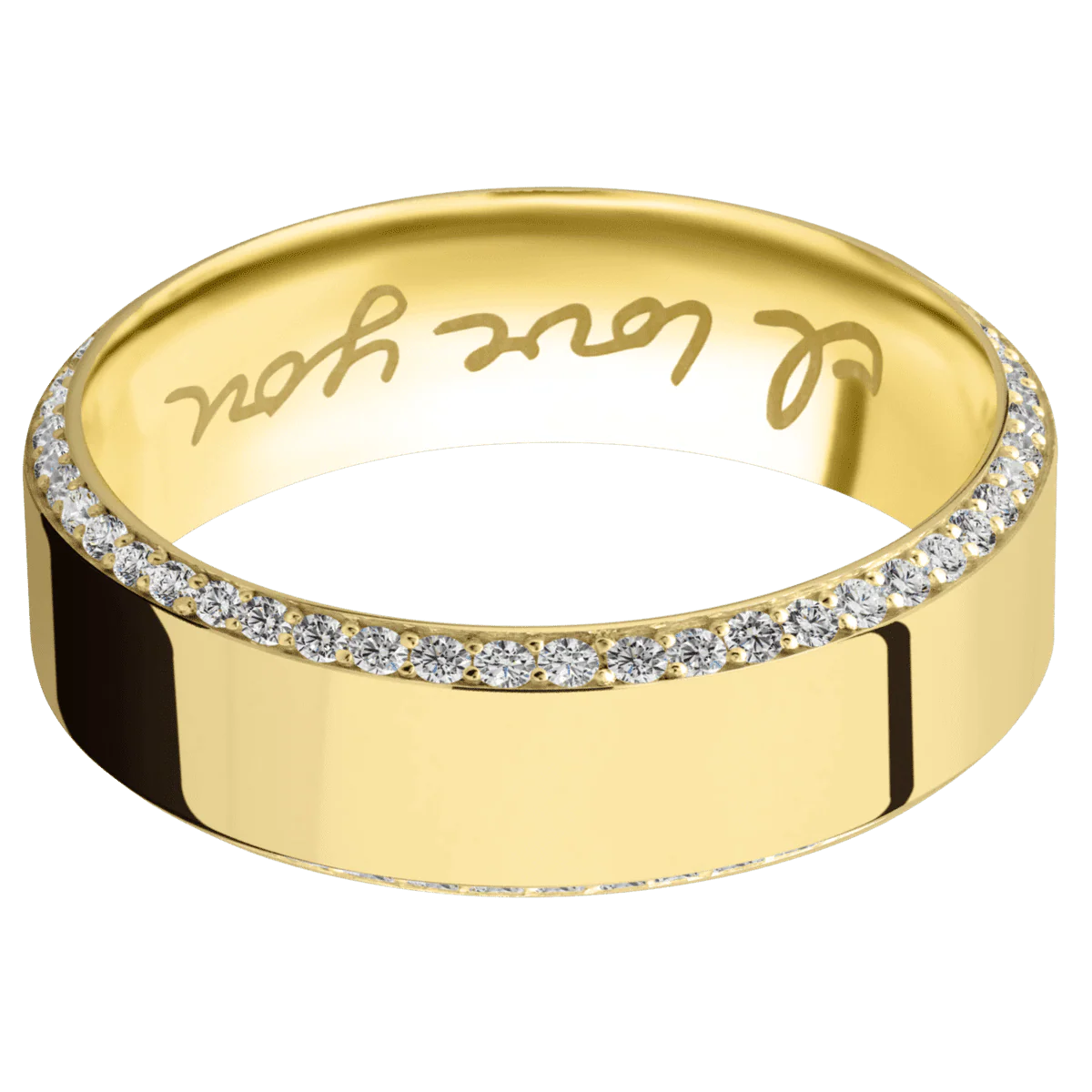 14K Yellow Gold + Polish , Polish Finish - Image 3