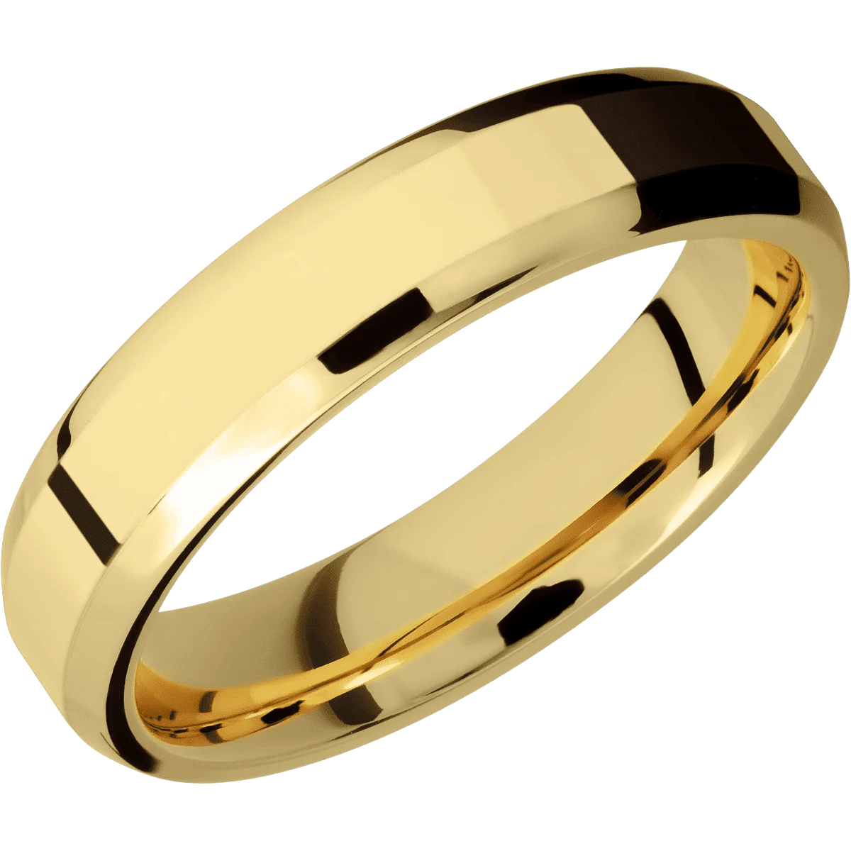 14K Yellow Gold + Polish , Polish Finish - Image 2