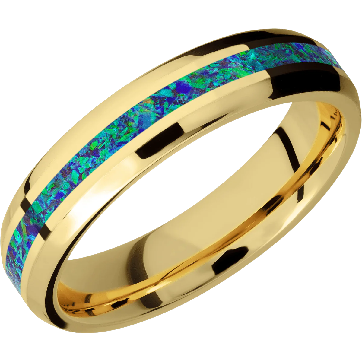 14K Yellow Gold + Polish , Polish Finish - Image 2
