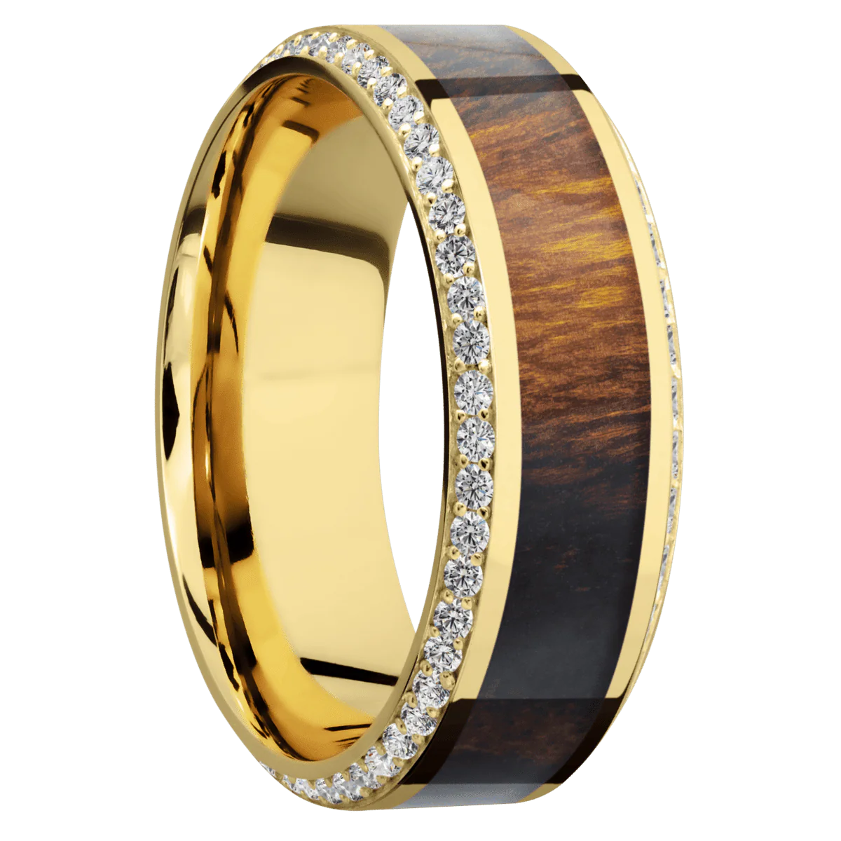 14K Yellow Gold + Polish , Polish Finish