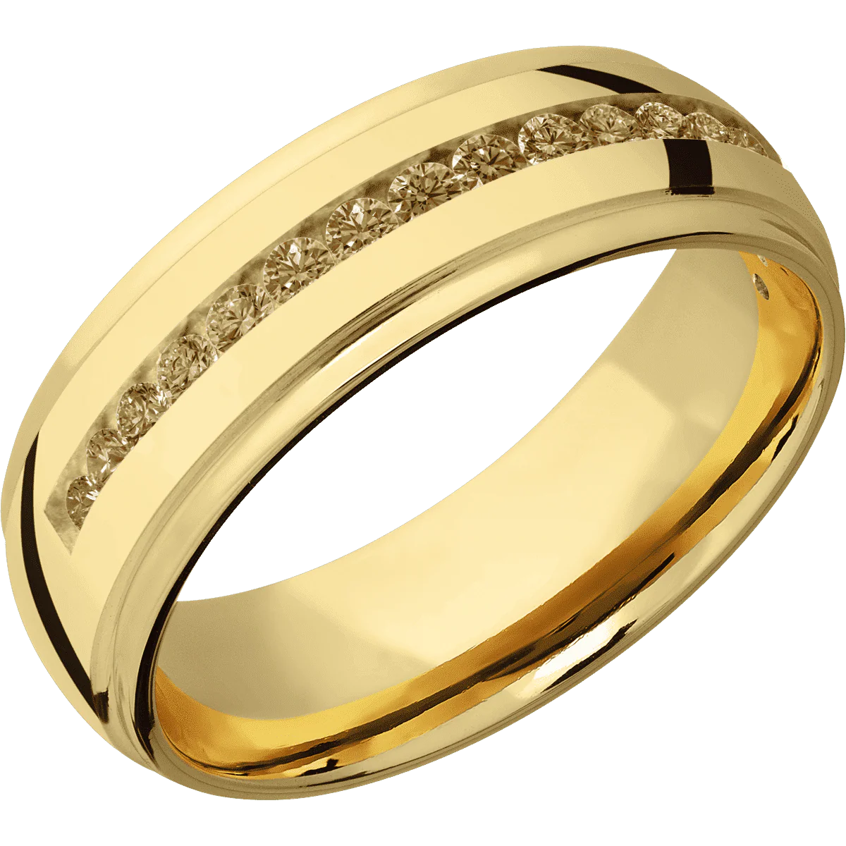 14K Yellow Gold + Polish , Polish Finish - Image 2