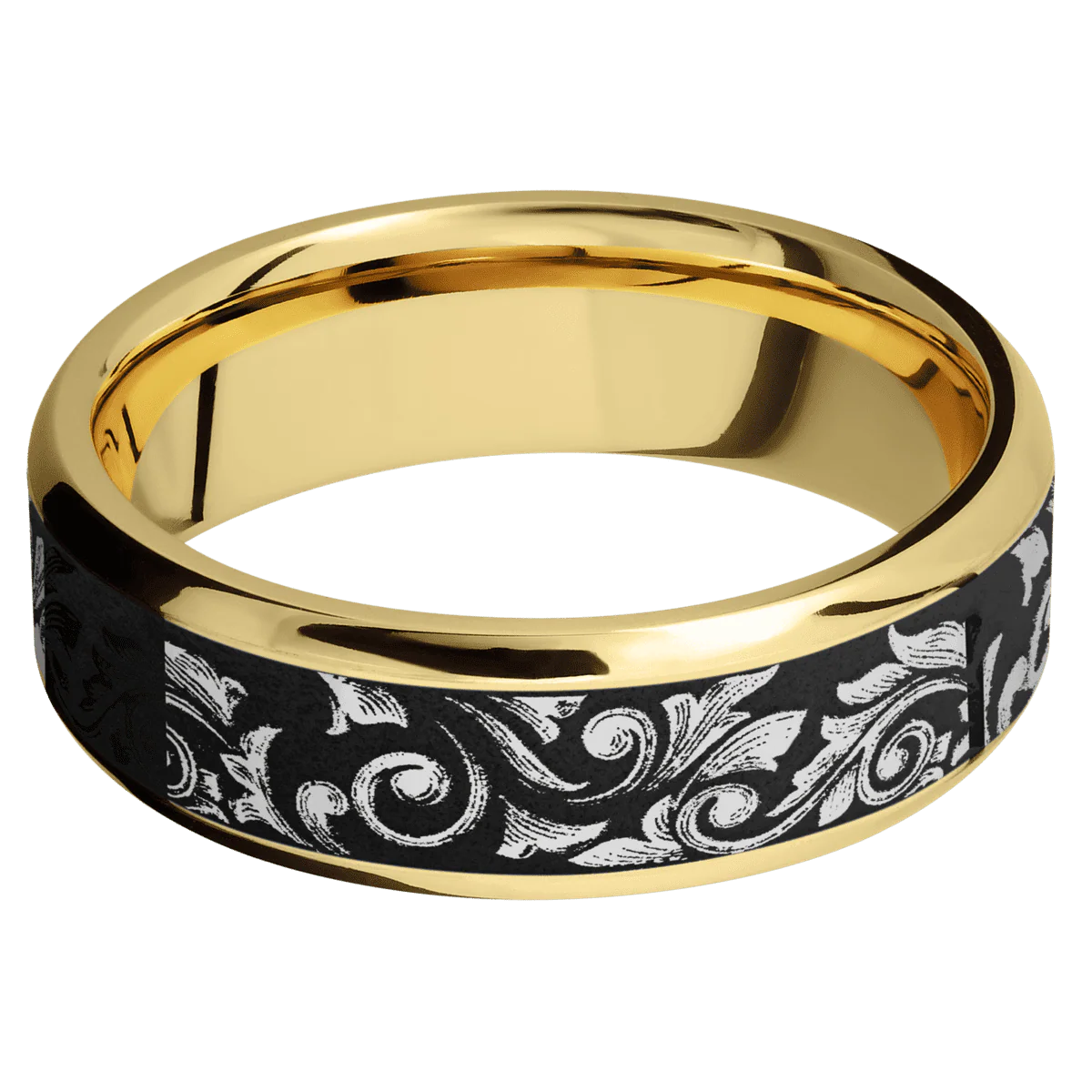 14K Yellow Gold + Polish , Polish Finish - Image 3