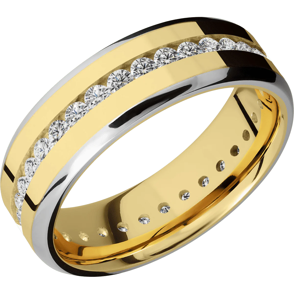 14K Yellow Gold + Polish , Polish Finish - Image 2