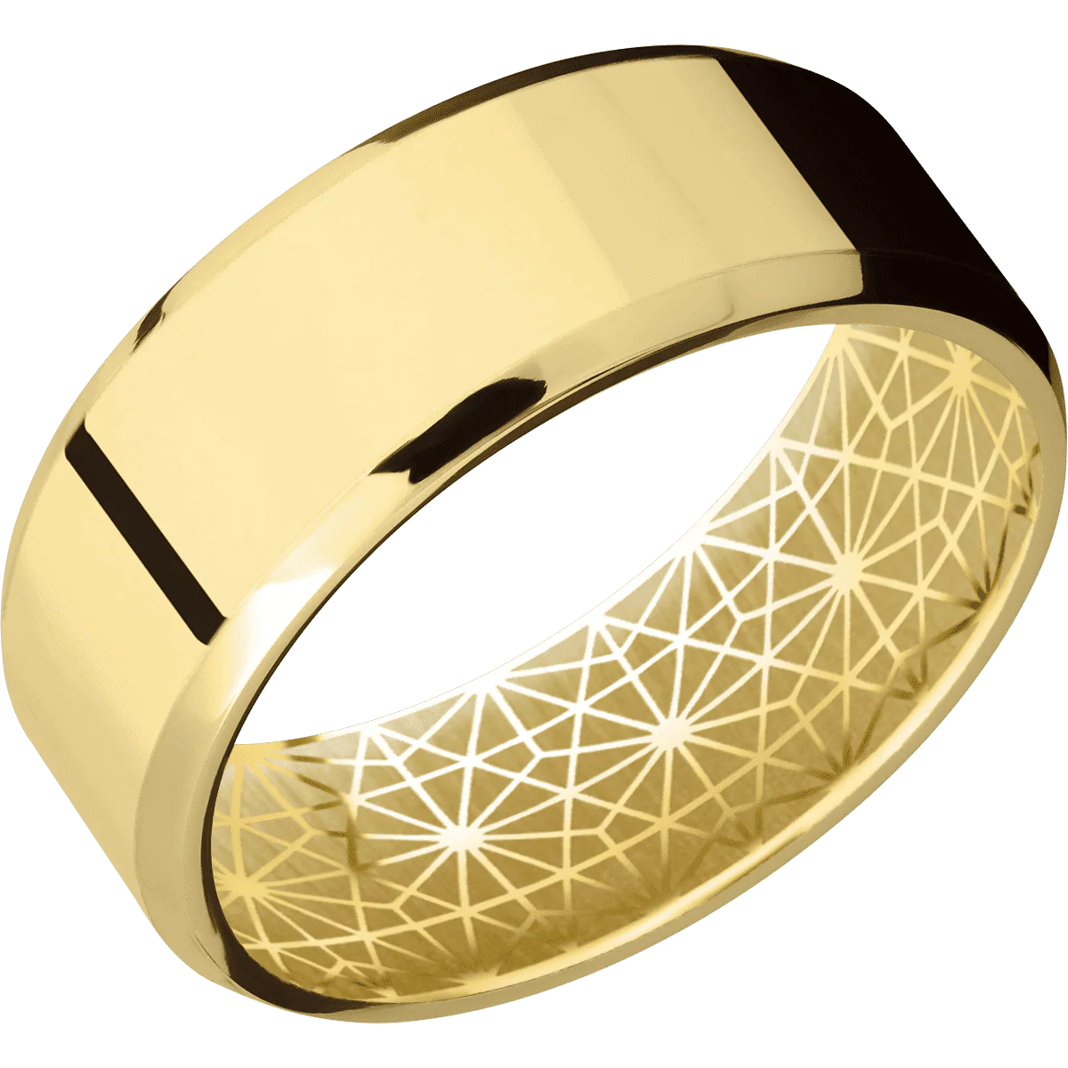 14K Yellow Gold + Polish , Polish Finish - Image 2