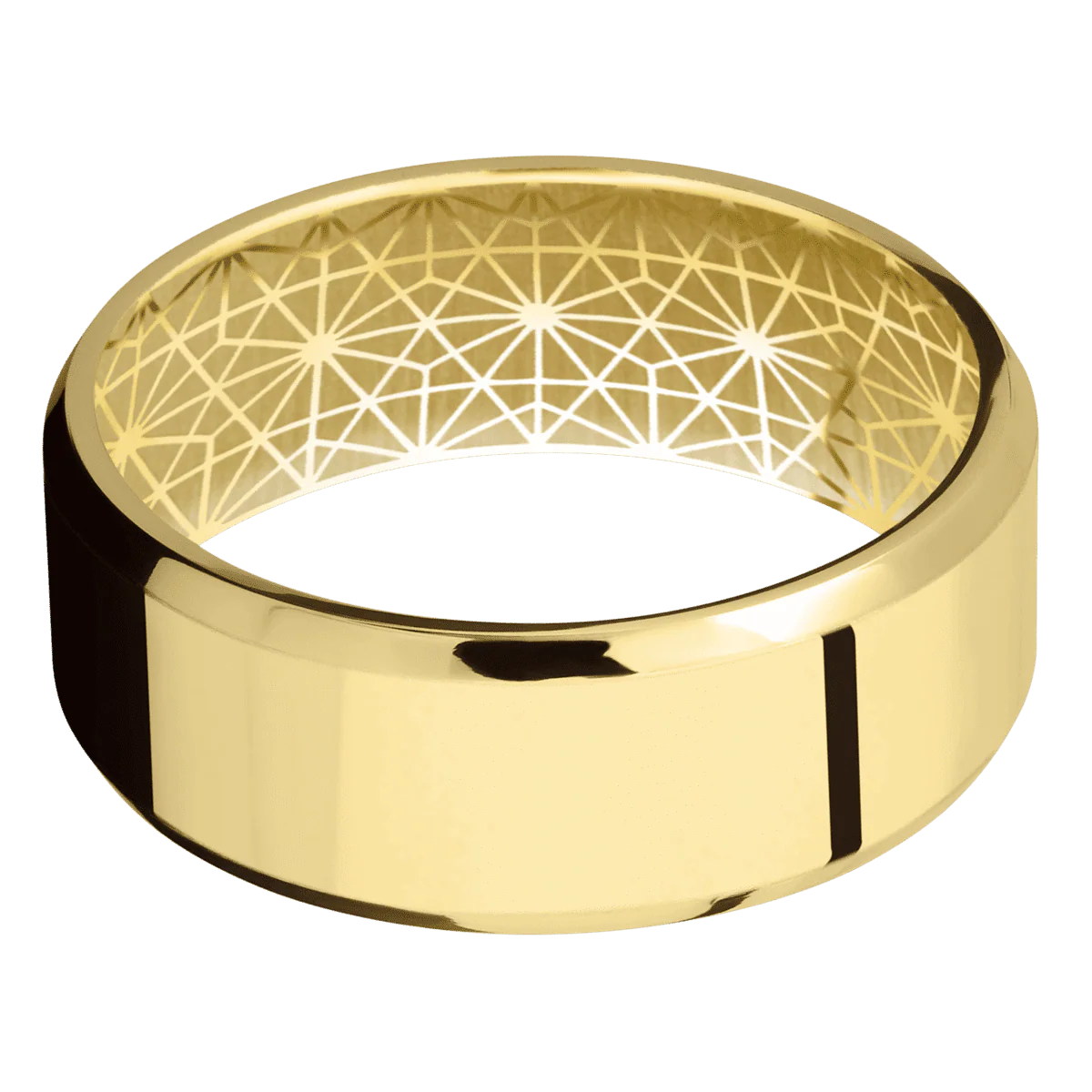 14K Yellow Gold + Polish , Polish Finish - Image 3