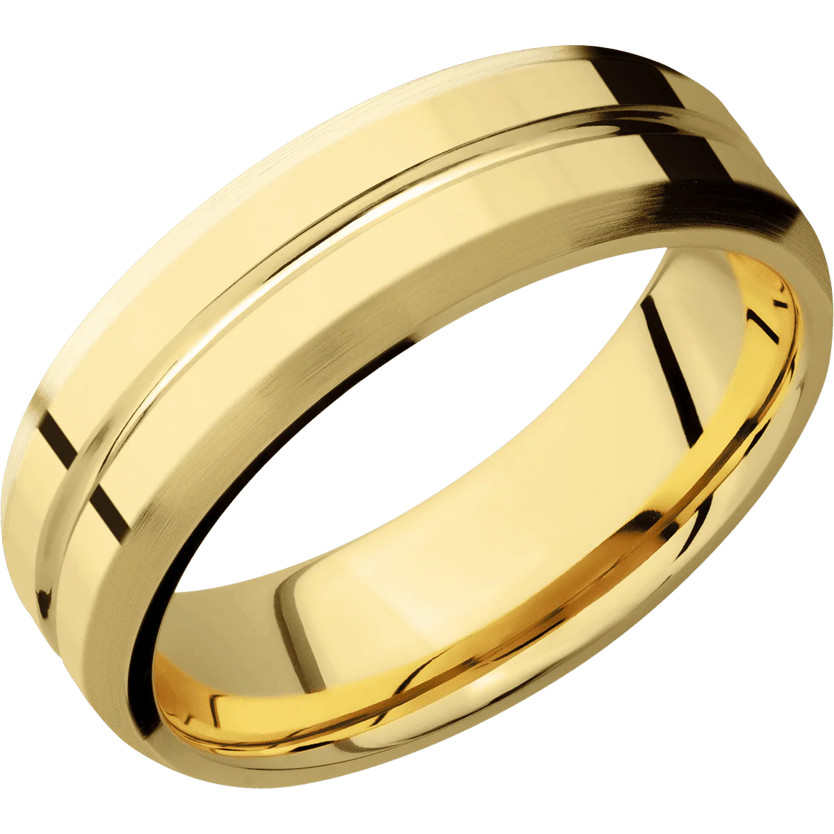 14K Yellow Gold + Polish , Polish Finish - Image 2