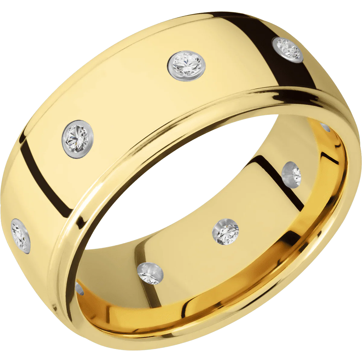 14K Yellow Gold + Polish , Polish Finish - Image 2