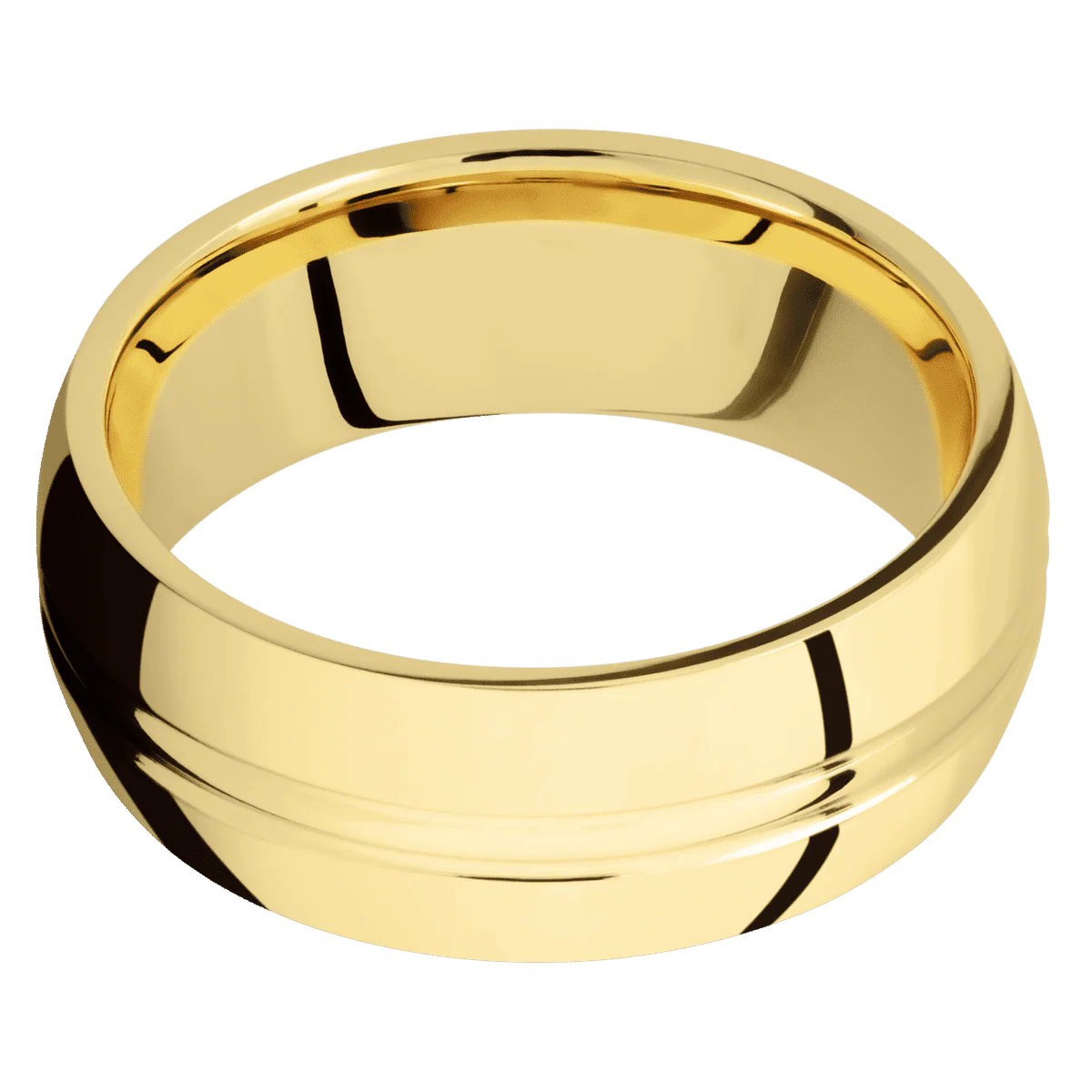 14K Yellow Gold + Polish , Polish Finish - Image 3