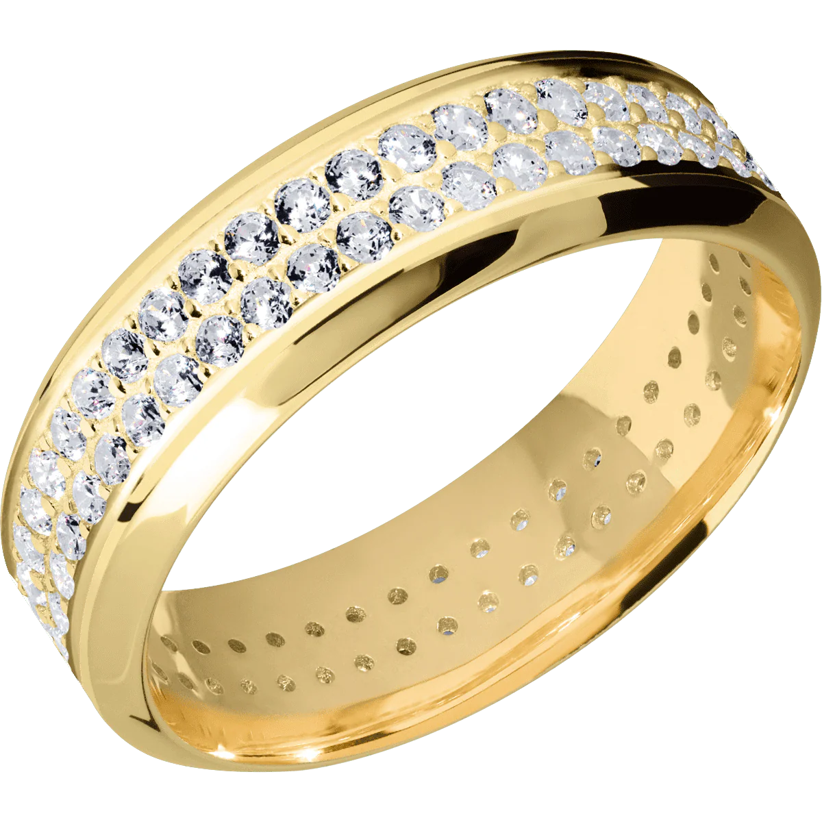 14K Yellow Gold + Polish , Polish Finish - Image 2