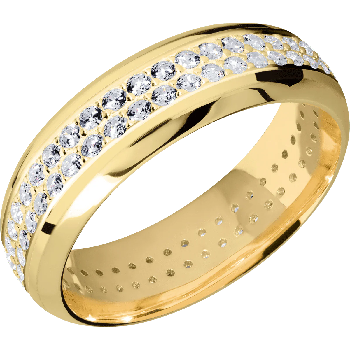 14K Yellow Gold + Polish , Polish Finish - Image 2