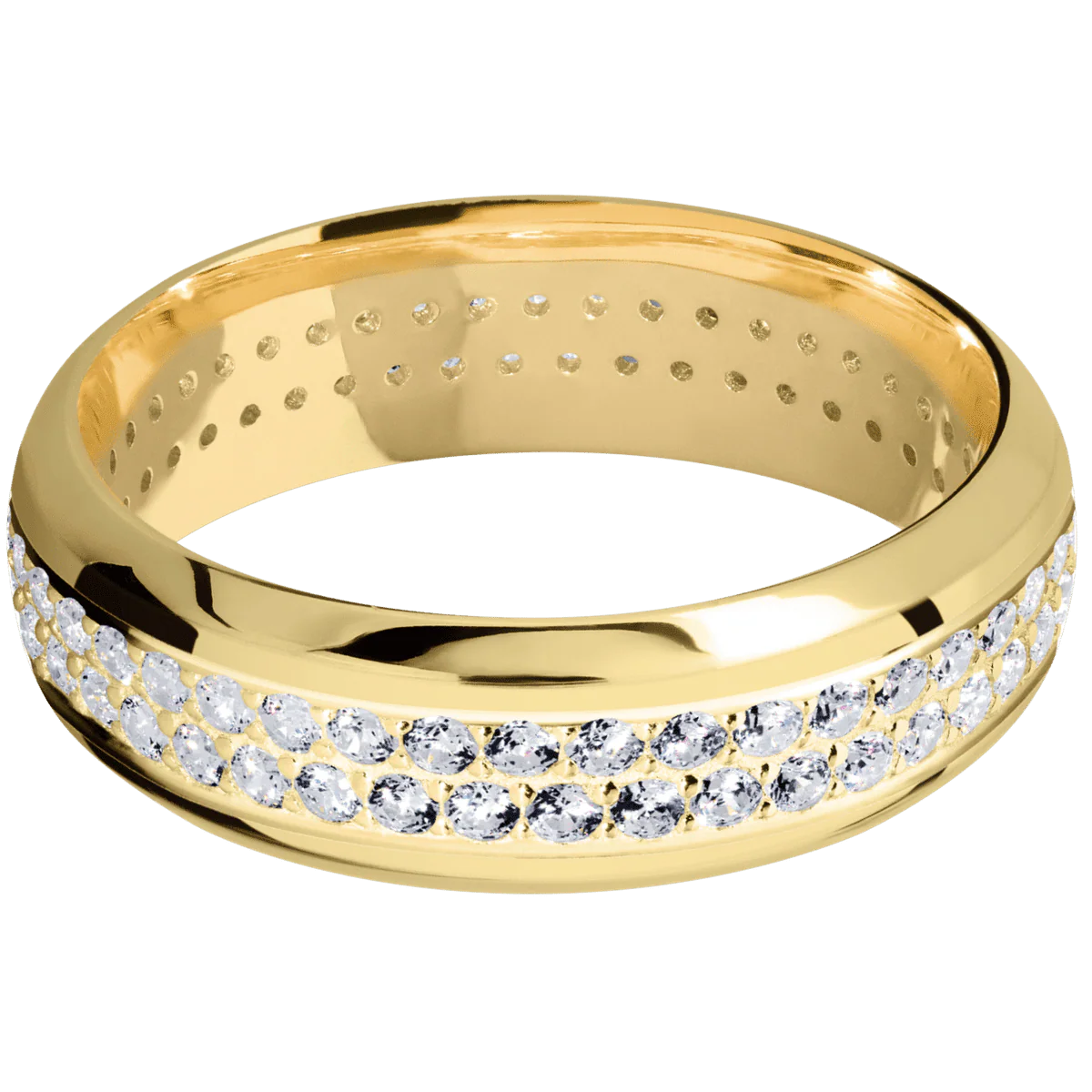 14K Yellow Gold + Polish , Polish Finish - Image 3