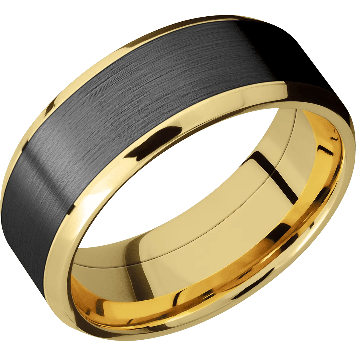14K Yellow Gold + Polish , Polish Finish - Image 2