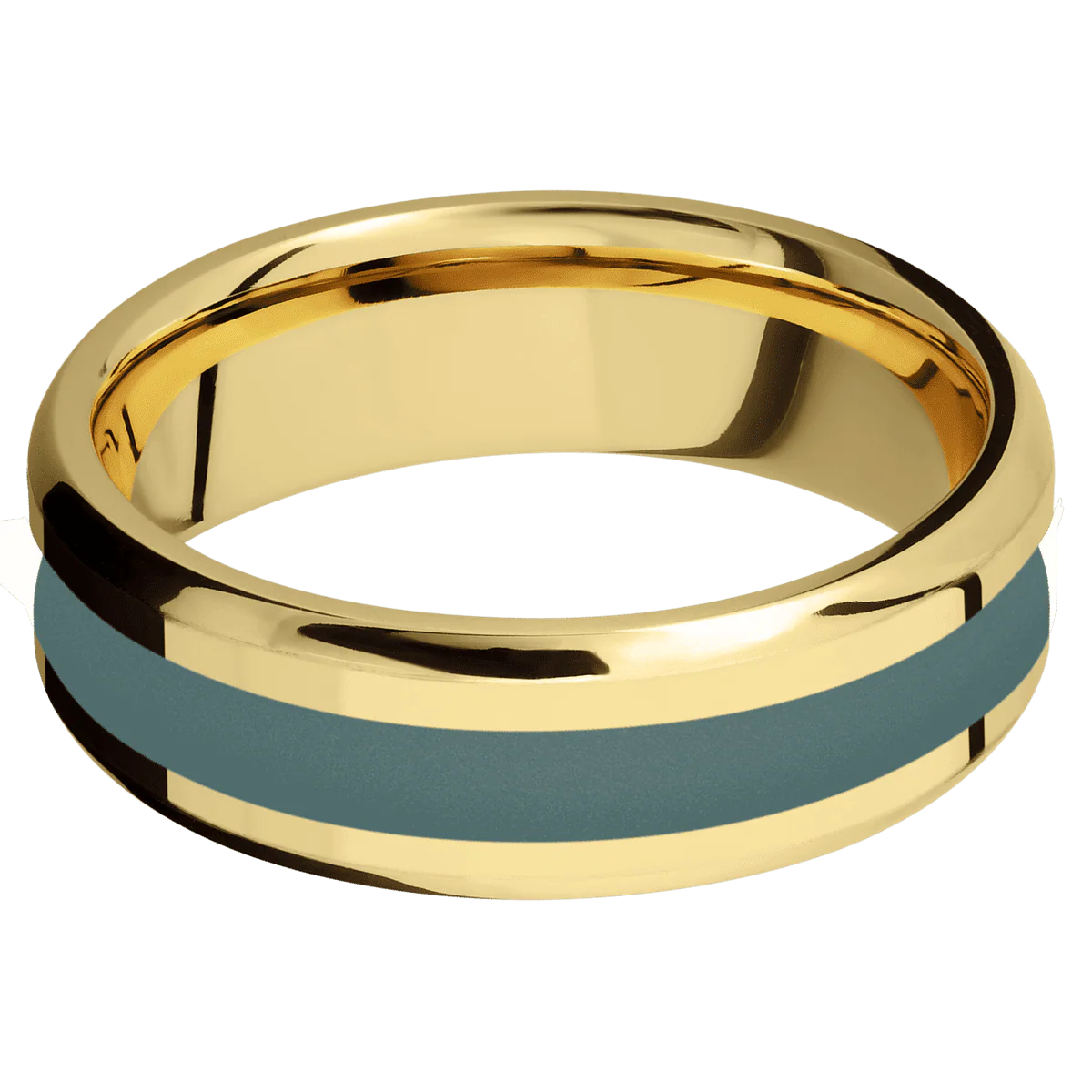 14K Yellow Gold + Polish , Polish Finish - Image 3