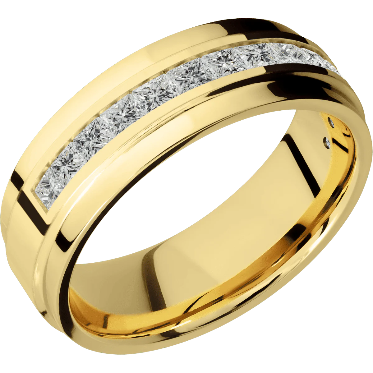 14K Yellow Gold + Polish , Polish Finish - Image 2