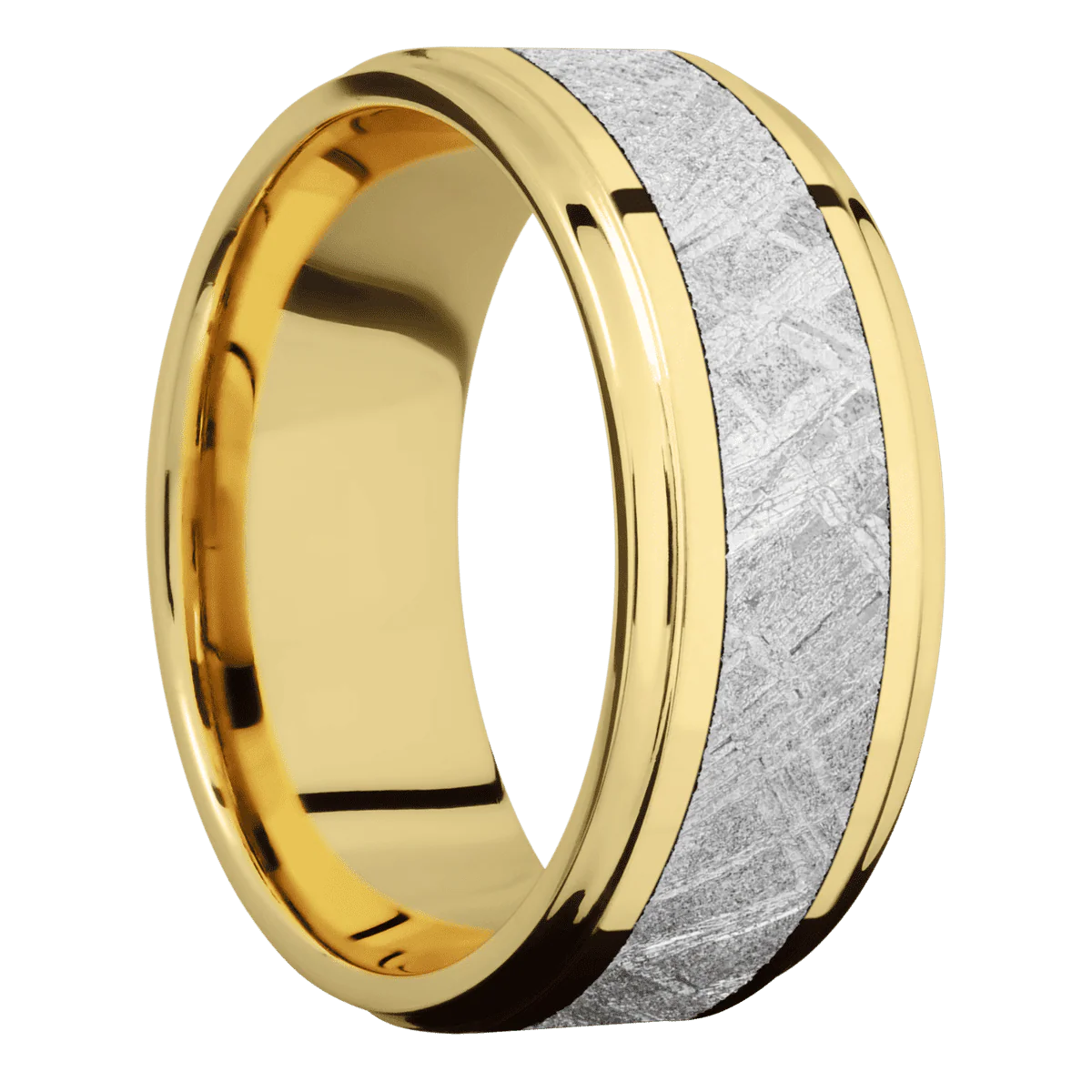 14K Yellow Gold + Polish , Polish Finish