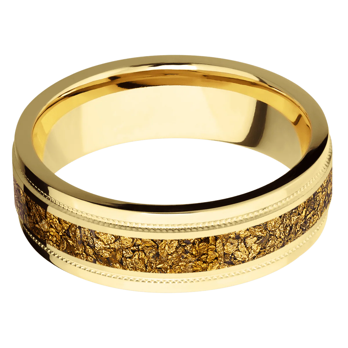 14K Yellow Gold + Polish , Polish Finish - Image 3