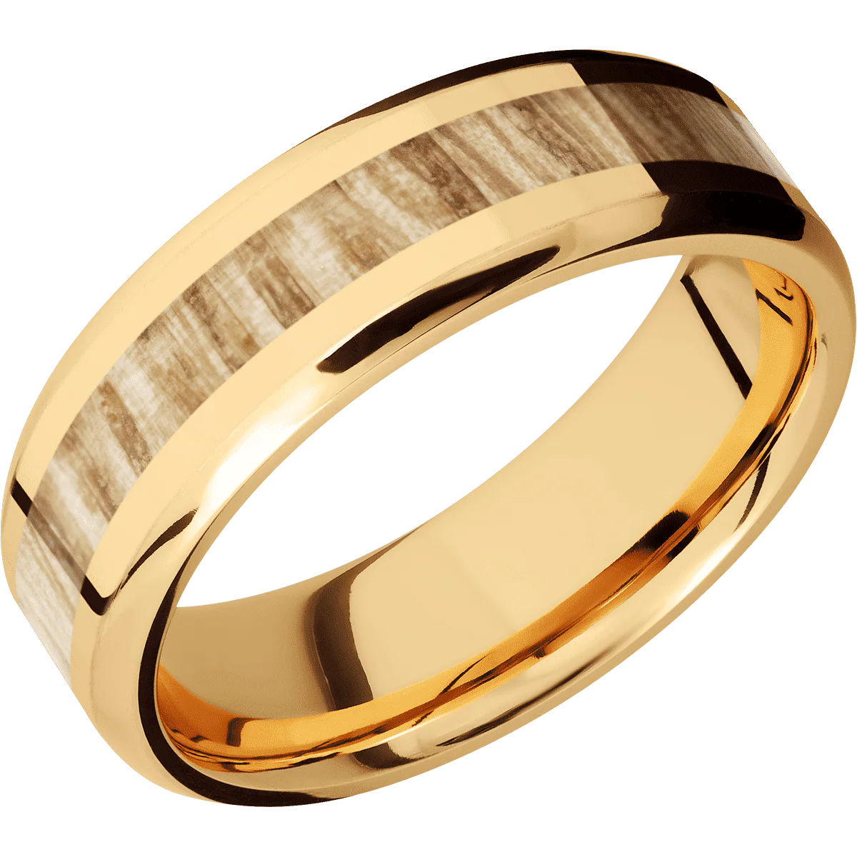 14K Yellow Gold + Polish , Polish Finish - Image 2