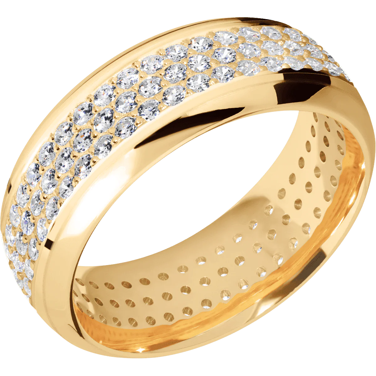 14K Yellow Gold + Polish , Polish Finish - Image 2