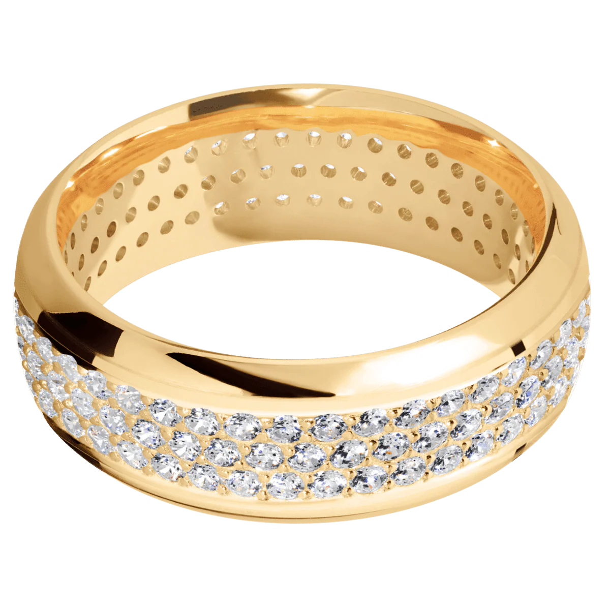 14K Yellow Gold + Polish , Polish Finish - Image 3