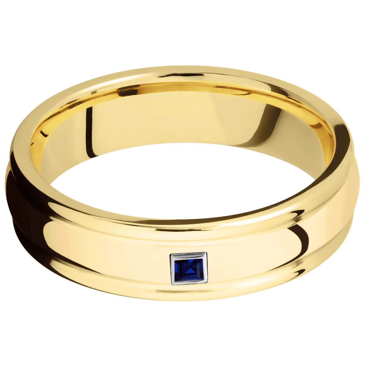 14K Yellow Gold + Polish , Polish Finish - Image 3