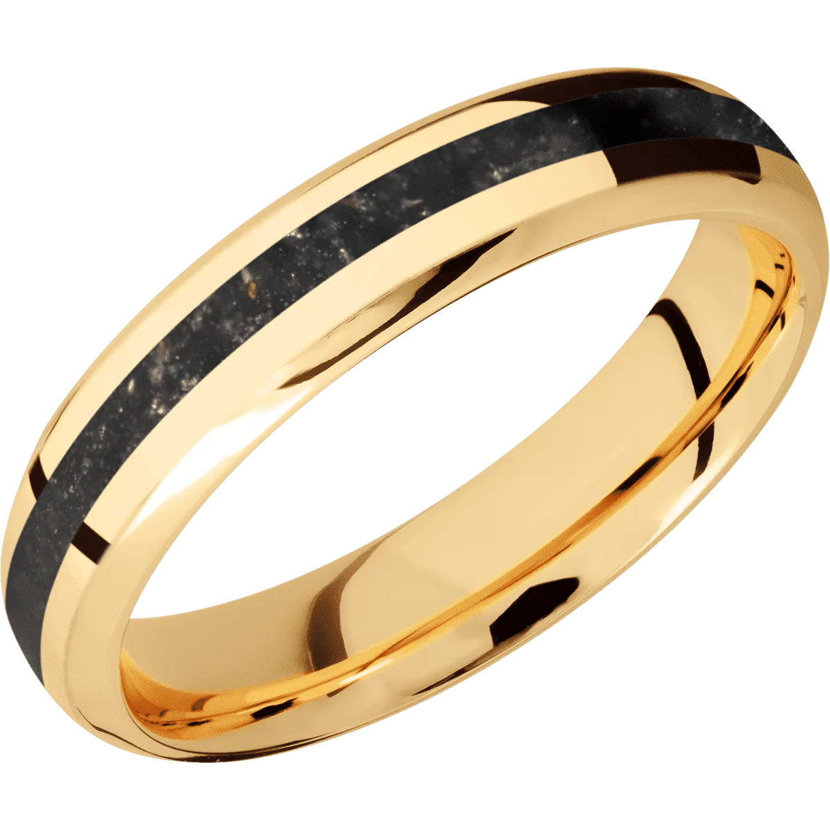 14K Yellow Gold + Polish , Polish Finish - Image 2