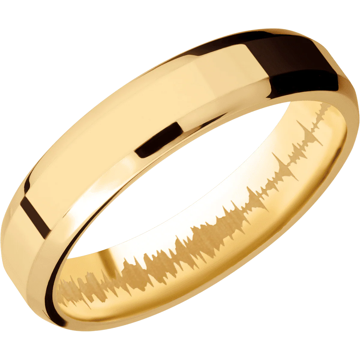 14K Yellow Gold + Polish , Polish Finish - Image 2