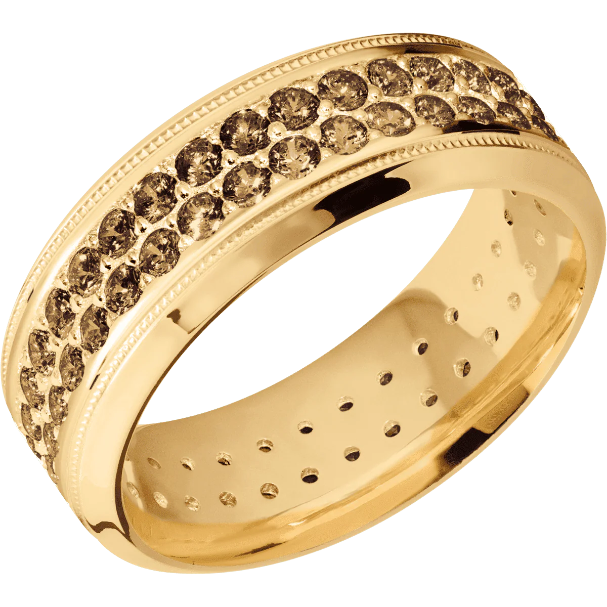 14K Yellow Gold + Polish , Polish Finish - Image 2