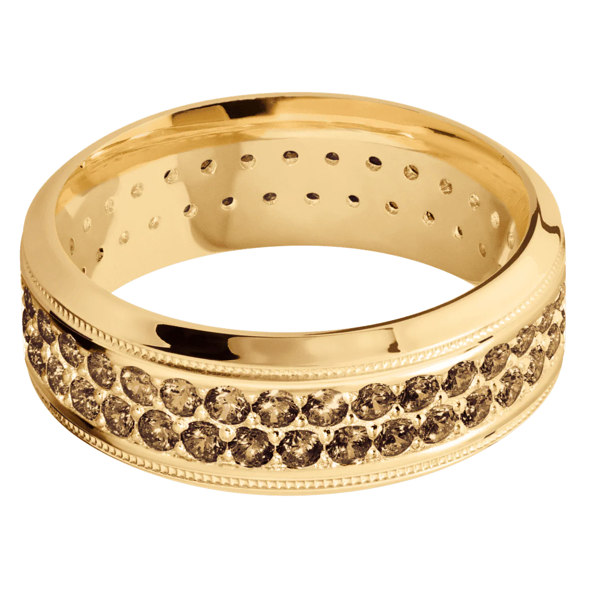 14K Yellow Gold + Polish , Polish Finish - Image 3