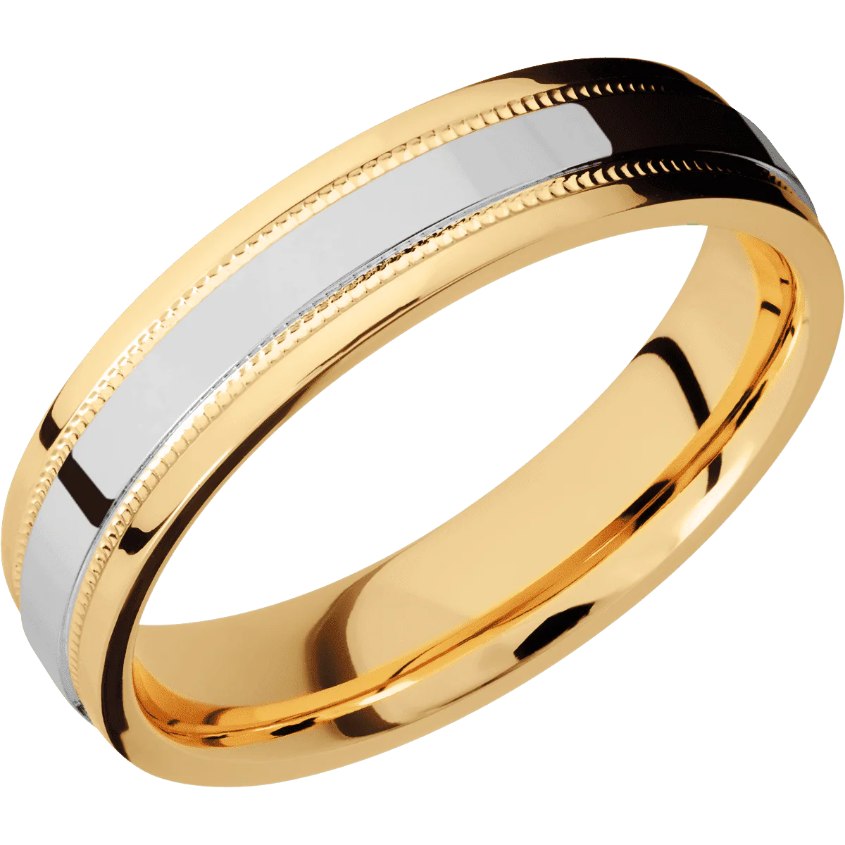 14K Yellow Gold + Polish , Polish Finish - Image 2