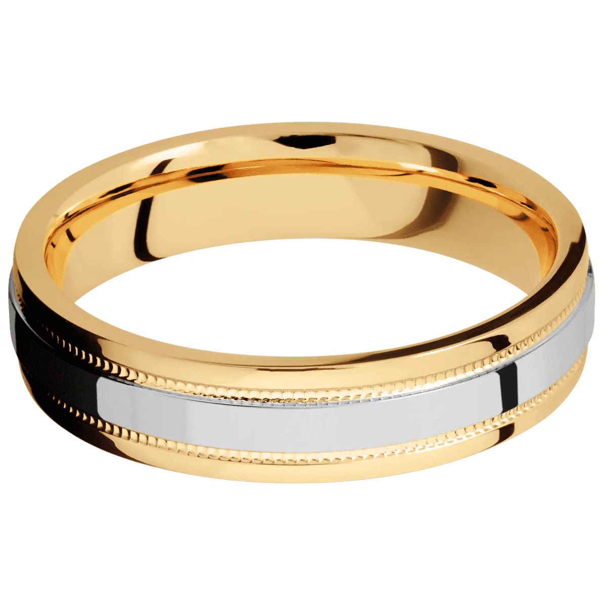 14K Yellow Gold + Polish , Polish Finish - Image 3