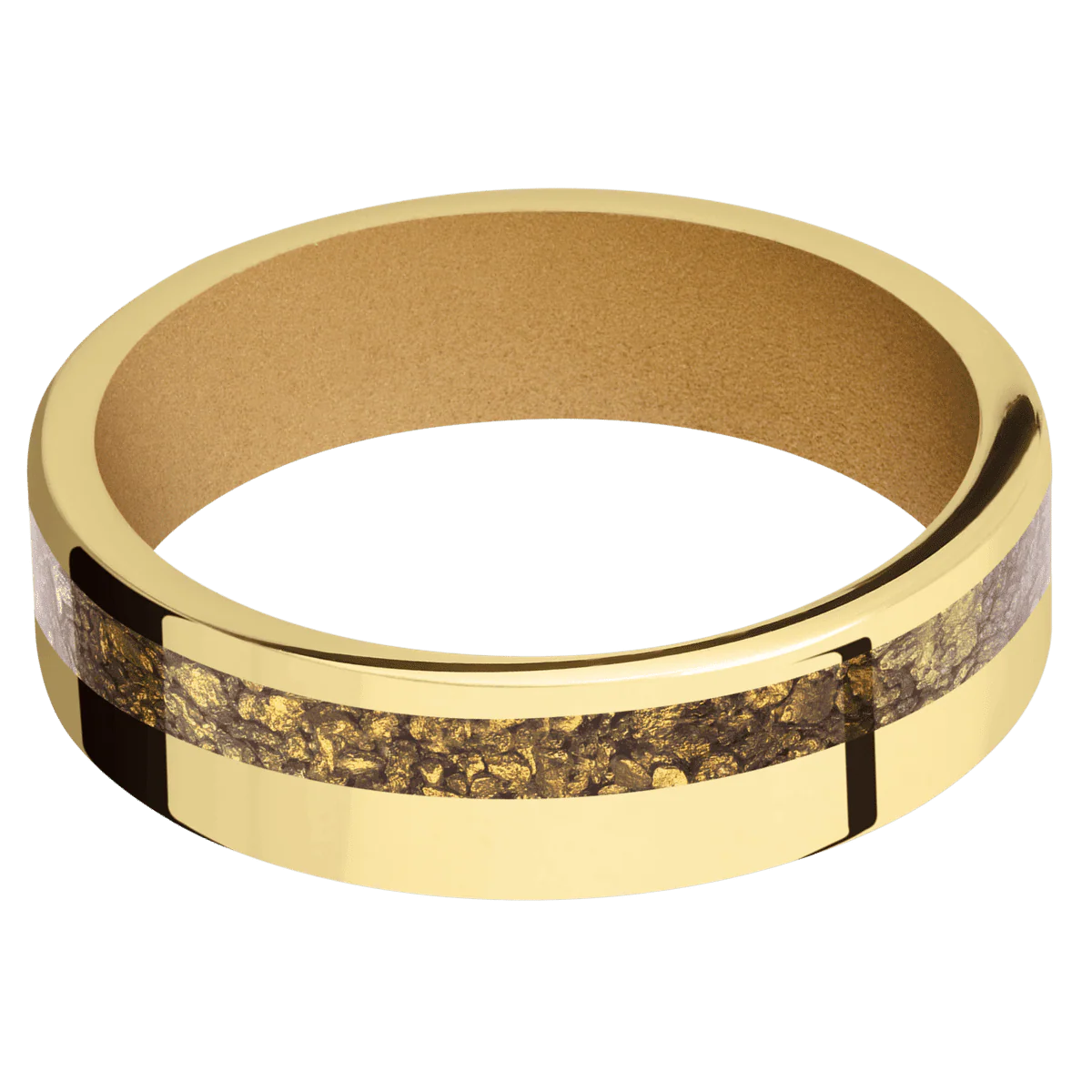 14K Yellow Gold + Polish , Polish Finish + Gold - Image 3