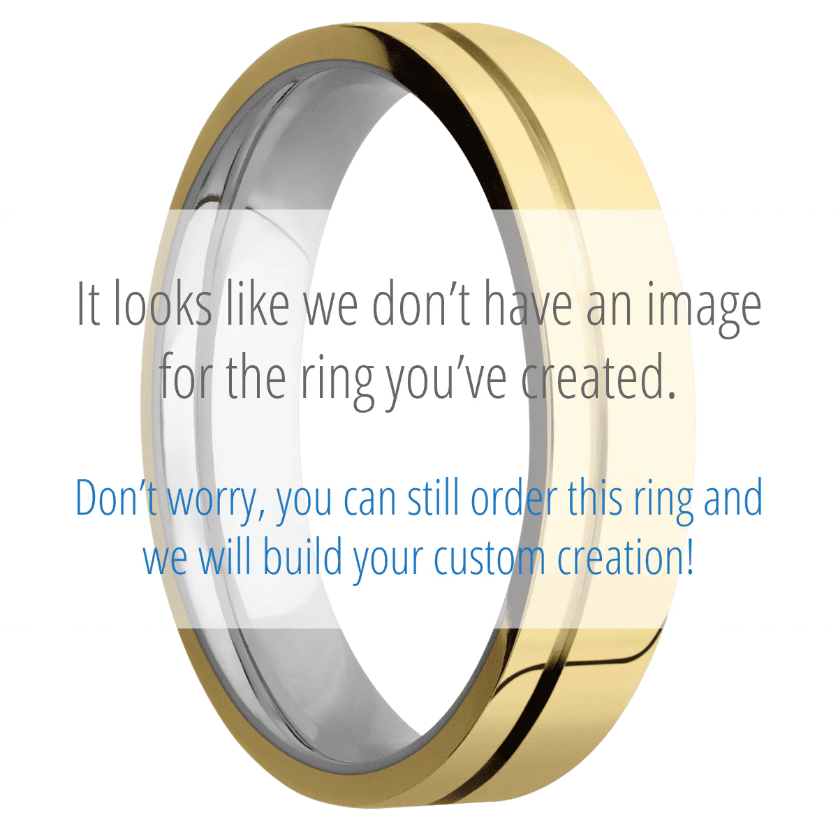 14K Yellow Gold + Polish , Polish Finish + Titanium