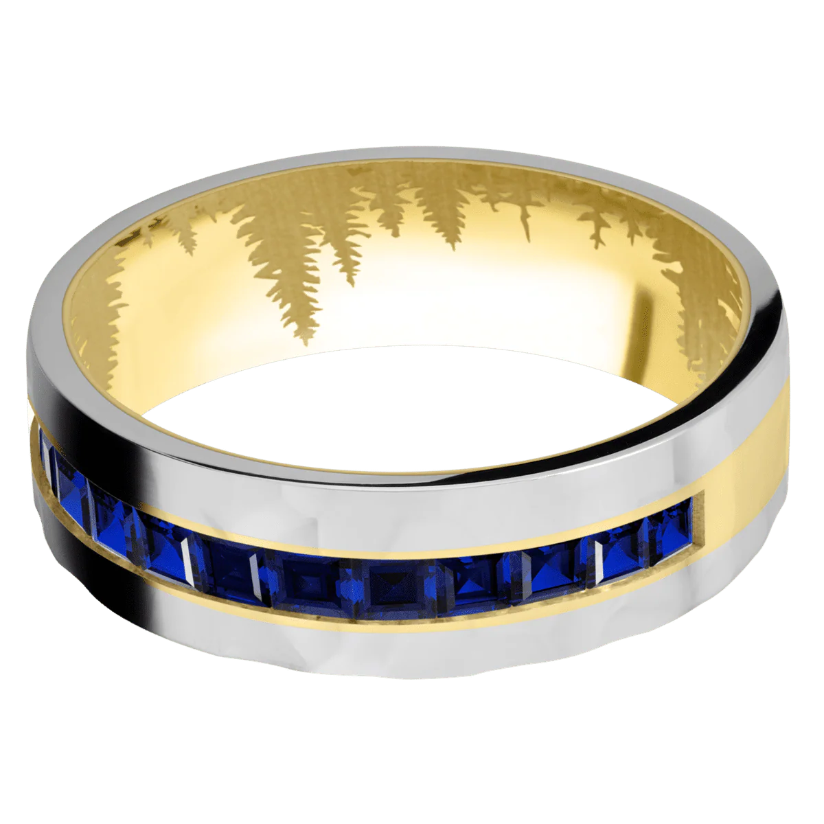 14K Yellow Gold + Rockpolish Finish - Image 3