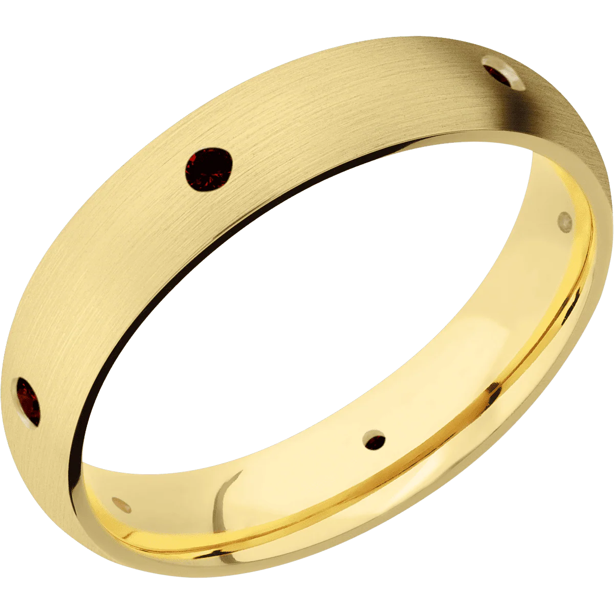 14K Yellow Gold + Satin Finish - Image 2