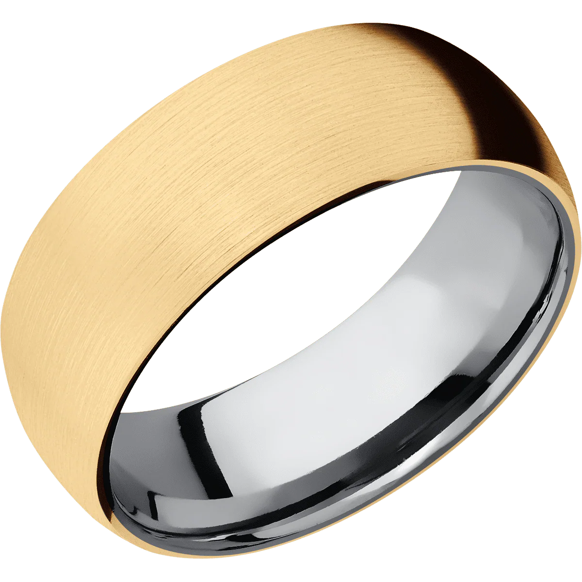14K Yellow Gold + Satin Finish + Tantalum - Image 2