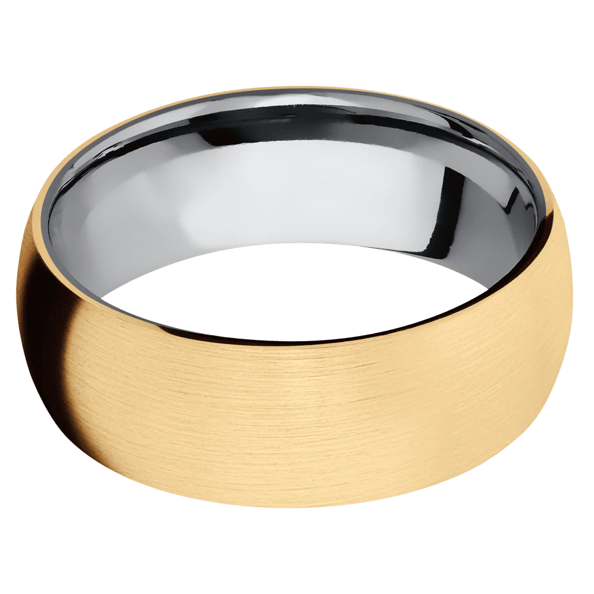 14K Yellow Gold + Satin Finish + Tantalum - Image 3