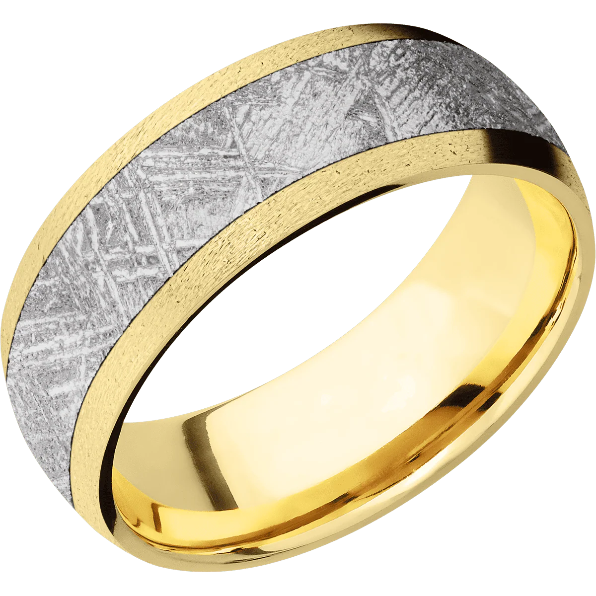 14K Yellow Gold + Stone Finish - Image 2
