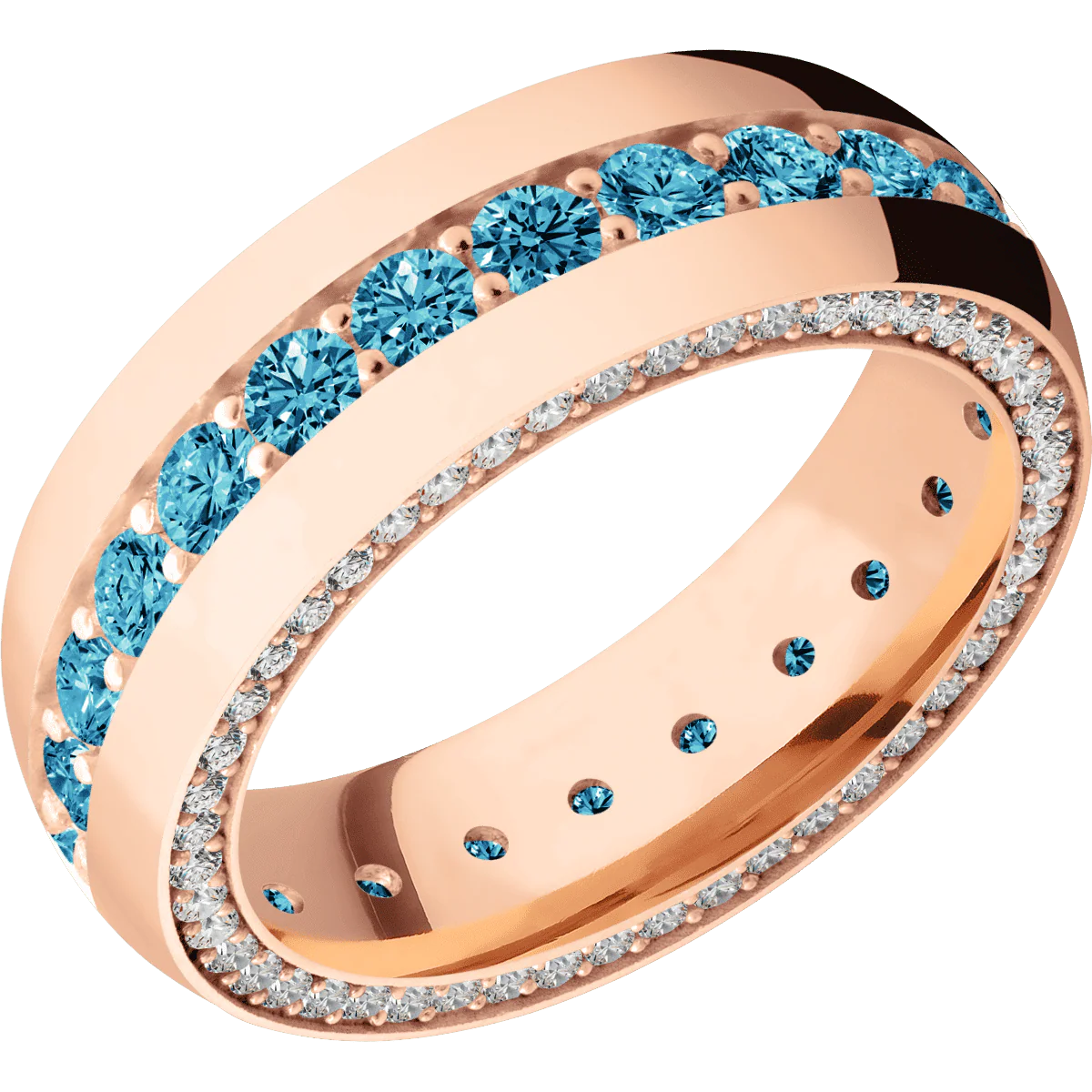 18K Rose Gold + Polish Finish - Image 2