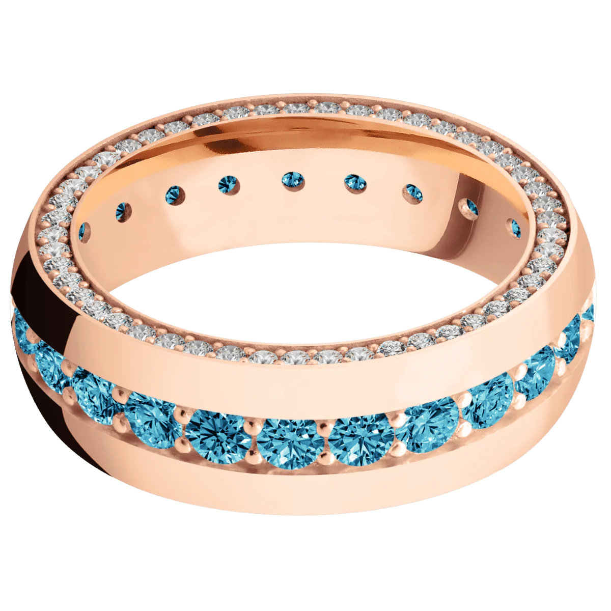 18K Rose Gold + Polish Finish - Image 3