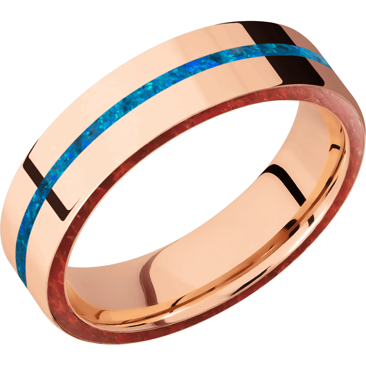 18K Rose Gold + Polish Finish - Image 2