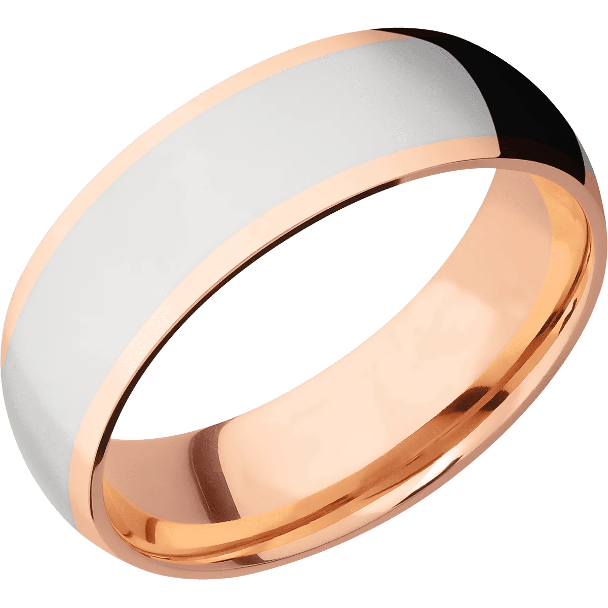 18K Rose Gold + Polish Finish - Image 2