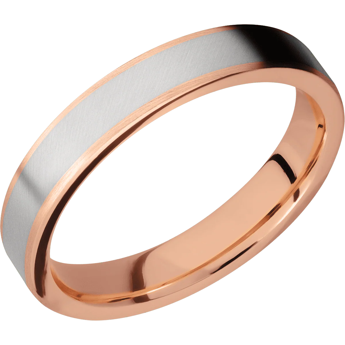 18K Rose Gold + Satin Finish - Image 2