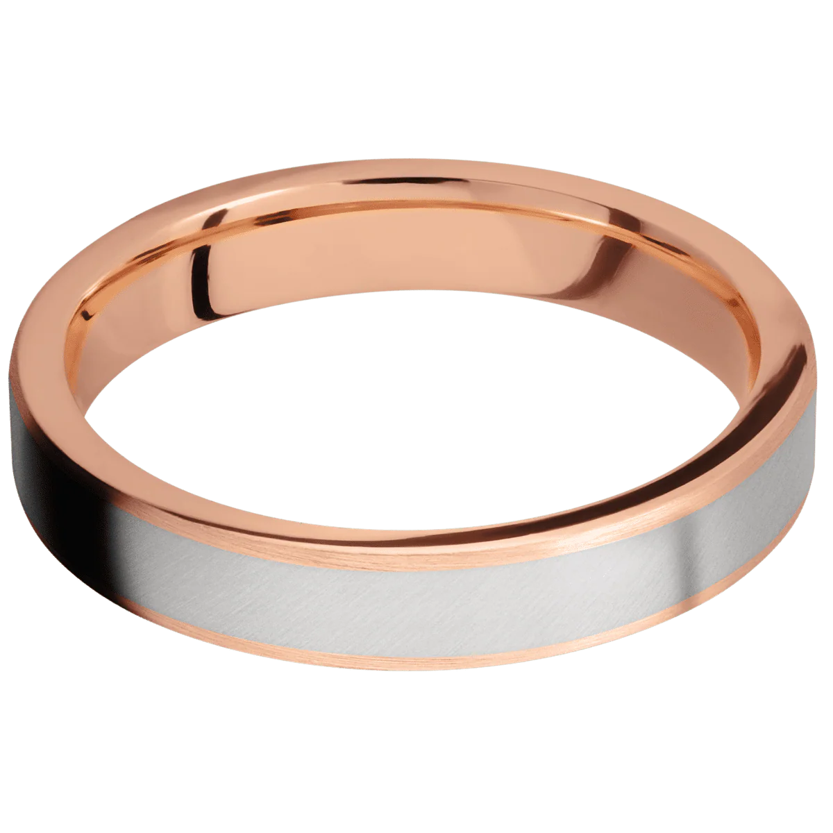 18K Rose Gold + Satin Finish - Image 3
